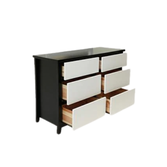 Parker Dresser Black White