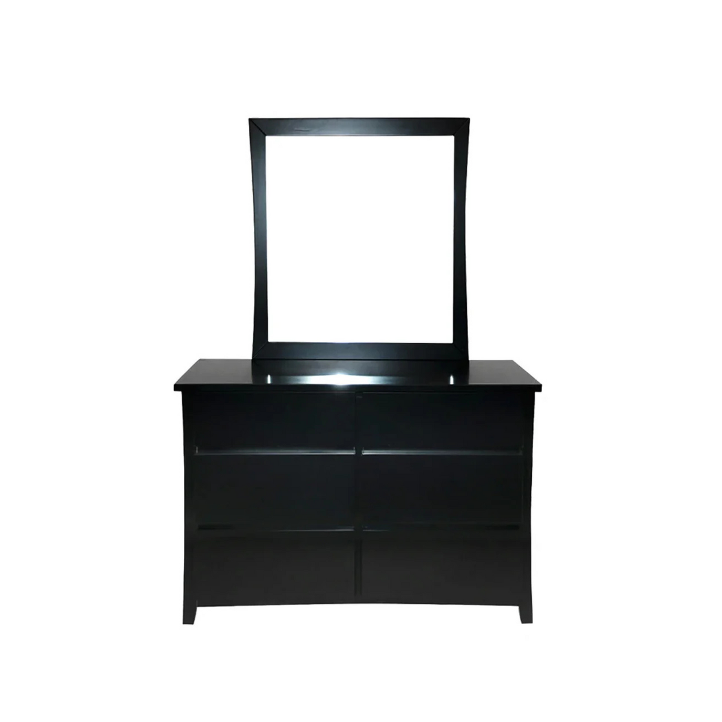 Perth Dresser & Mirror - Black