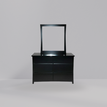 Perth Dresser & Mirror - Black