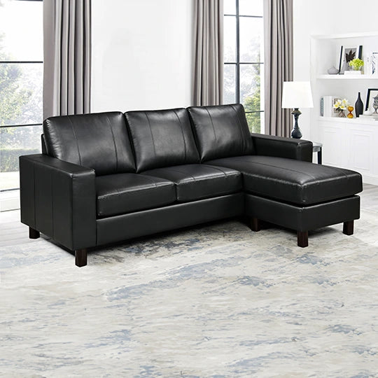 Sydney Sofa with Chaise & Ottoman