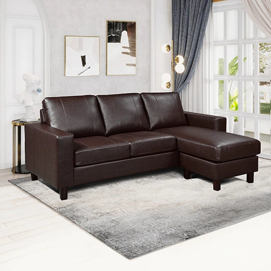 Sydney Sofa with Chaise & Ottoman