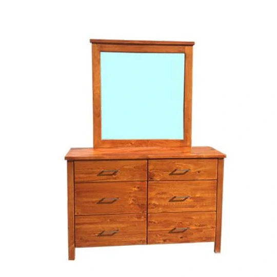 Tokyo 6 Drawer Dresser & Mirror