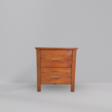Tokyo 2 Drawer Bedside