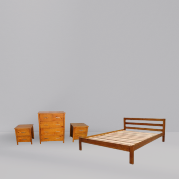 Tokyo Queen Bedroom Suit - 4pc