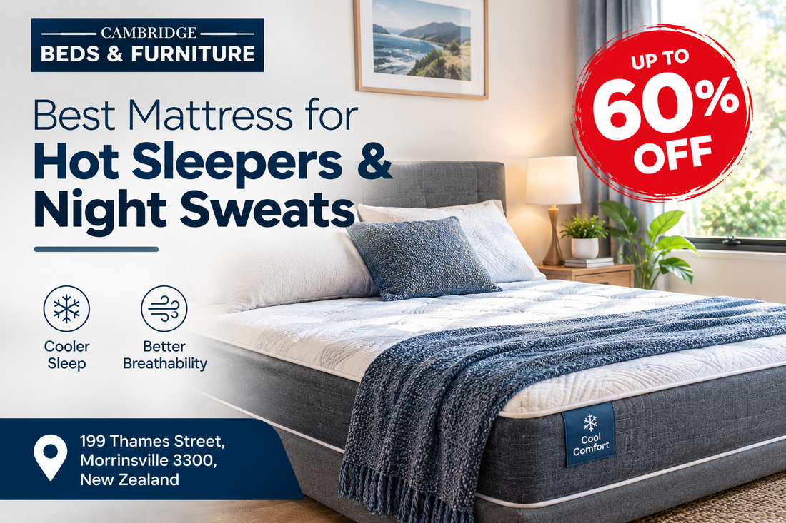 Best Mattress for Hot Sleepers & Night Sweats