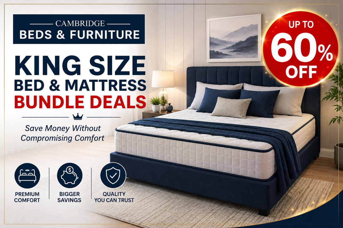 King Size Bed + Mattress Bundle Deals: Save Money Without Compromise