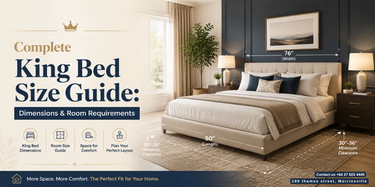 Complete King Bed Size Guide: Dimensions & Room Requirements