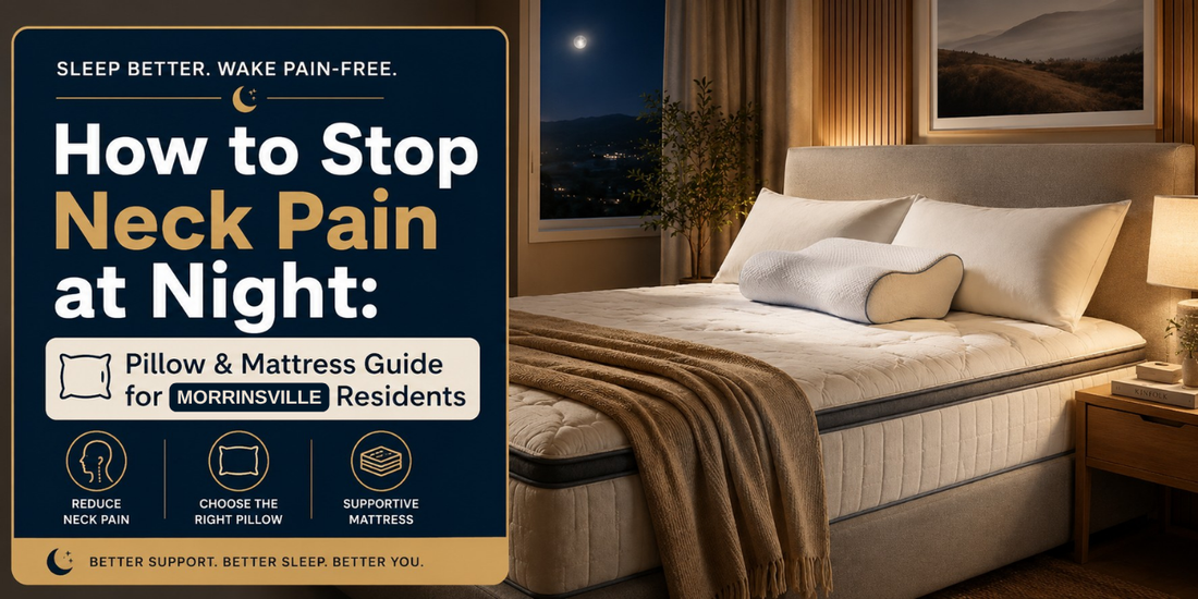 How to Stop Neck Pain at Night: Pillow & Mattress Guide for Morrinsville Residents