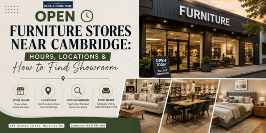 Open Furniture Stores Near Cambridge: Hours, Locations & How to Find the Right Showroom