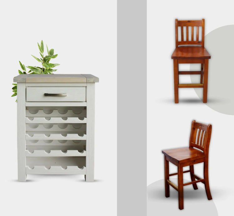 Wine Cabinets & Bar Stool