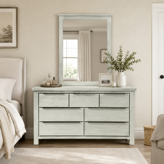 Amora Dresser & Mirror