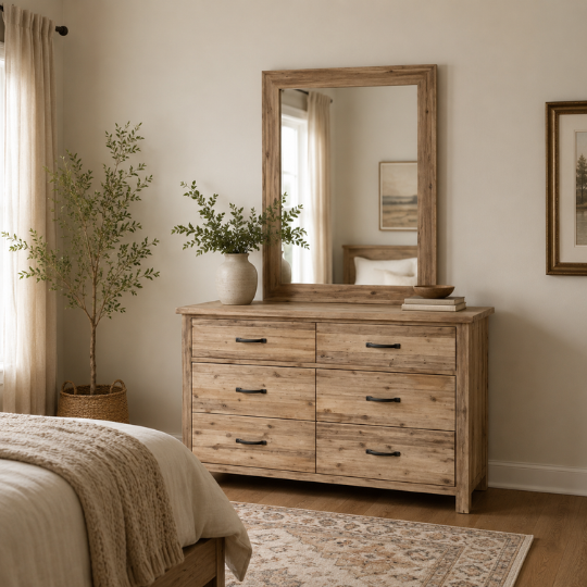 Berlin Dresser & Mirror