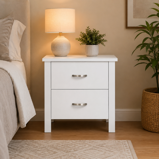 Catty Bedside (White)