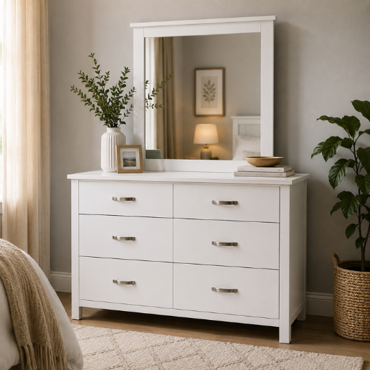 Catty Dresser & Mirror
