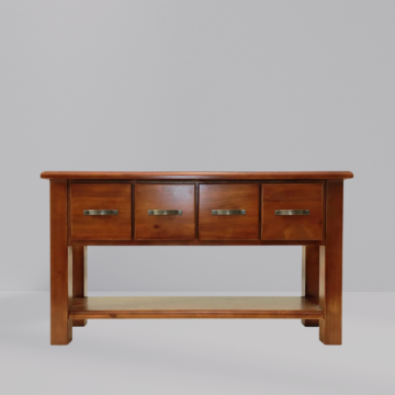 Falcon 4 Drawer Hall Table