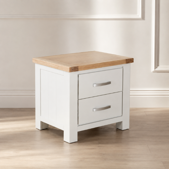 Finland 2 drawer Bedside