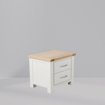Finland 2 drawer Bedside