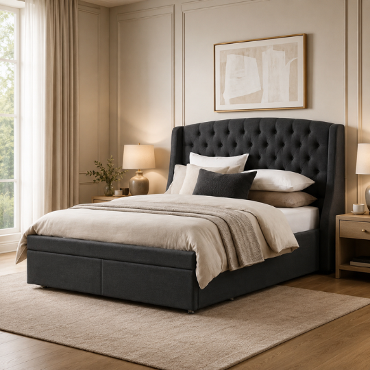 Miramar 2 Drawer Bed Base - By Dreamland