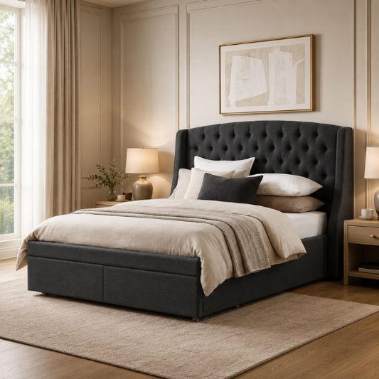 Miramar 2 Drawer Bed Base - By Dreamland