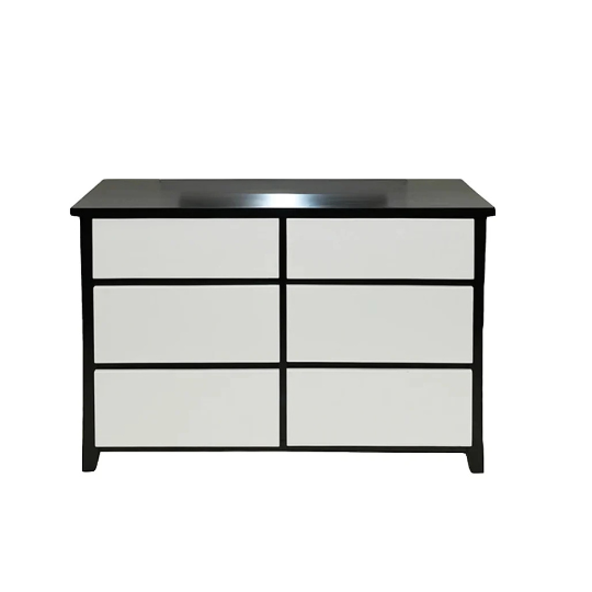Parker Dresser Black White
