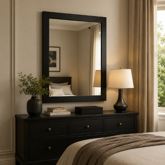 Perth Mirror - Black