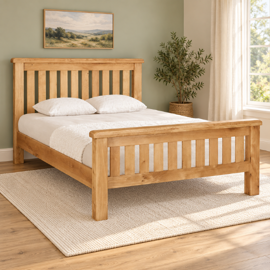 Rustic Queen Bed Frame