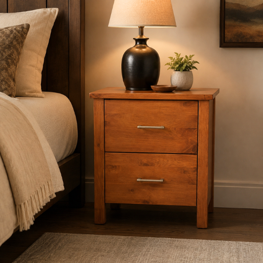 Tokyo 2 Drawer Bedside
