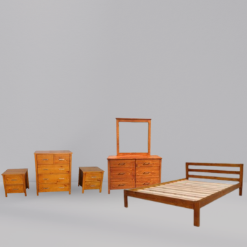 Tokyo Queen Bedroom Suite — 5 pieces