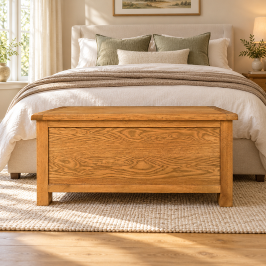 Rustic Blanket Box