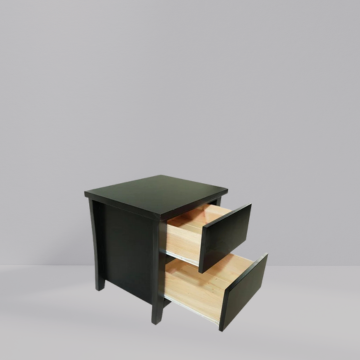 Perth Bedside - Black