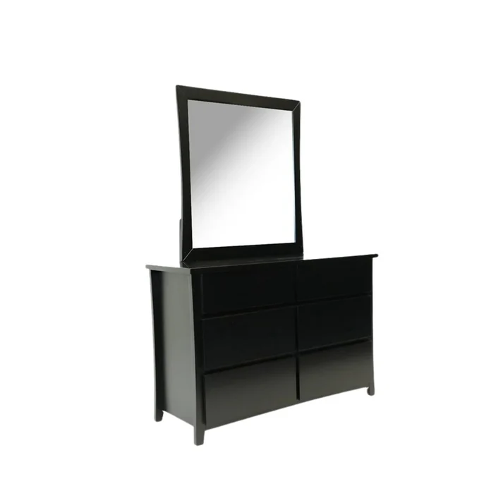Perth Dresser & Mirror - Black - Image 4