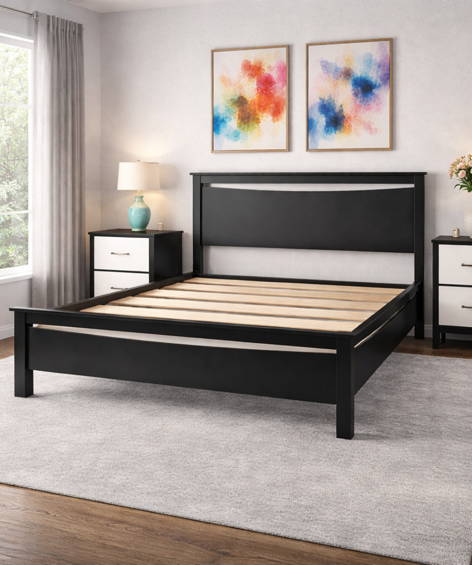 Perth Bed Frame - Black - Image 2