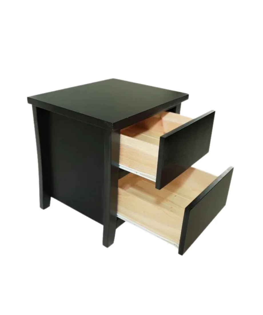 Perth Bedside - Black - Image 2