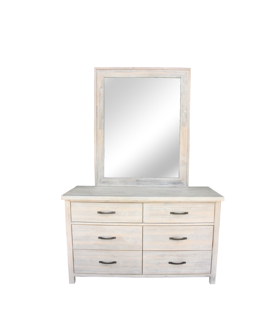 Berlin 6drw Dresser & Mirror - Image 2