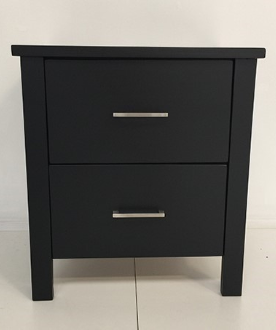 Black Tokyo 2 Drw Bedside - Image 2