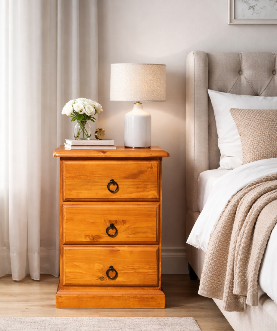 Classic 3 Drw Bed side - Image 2
