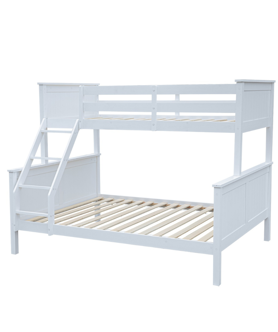 Lily Wooden Bunk (S+D) White - Image 3