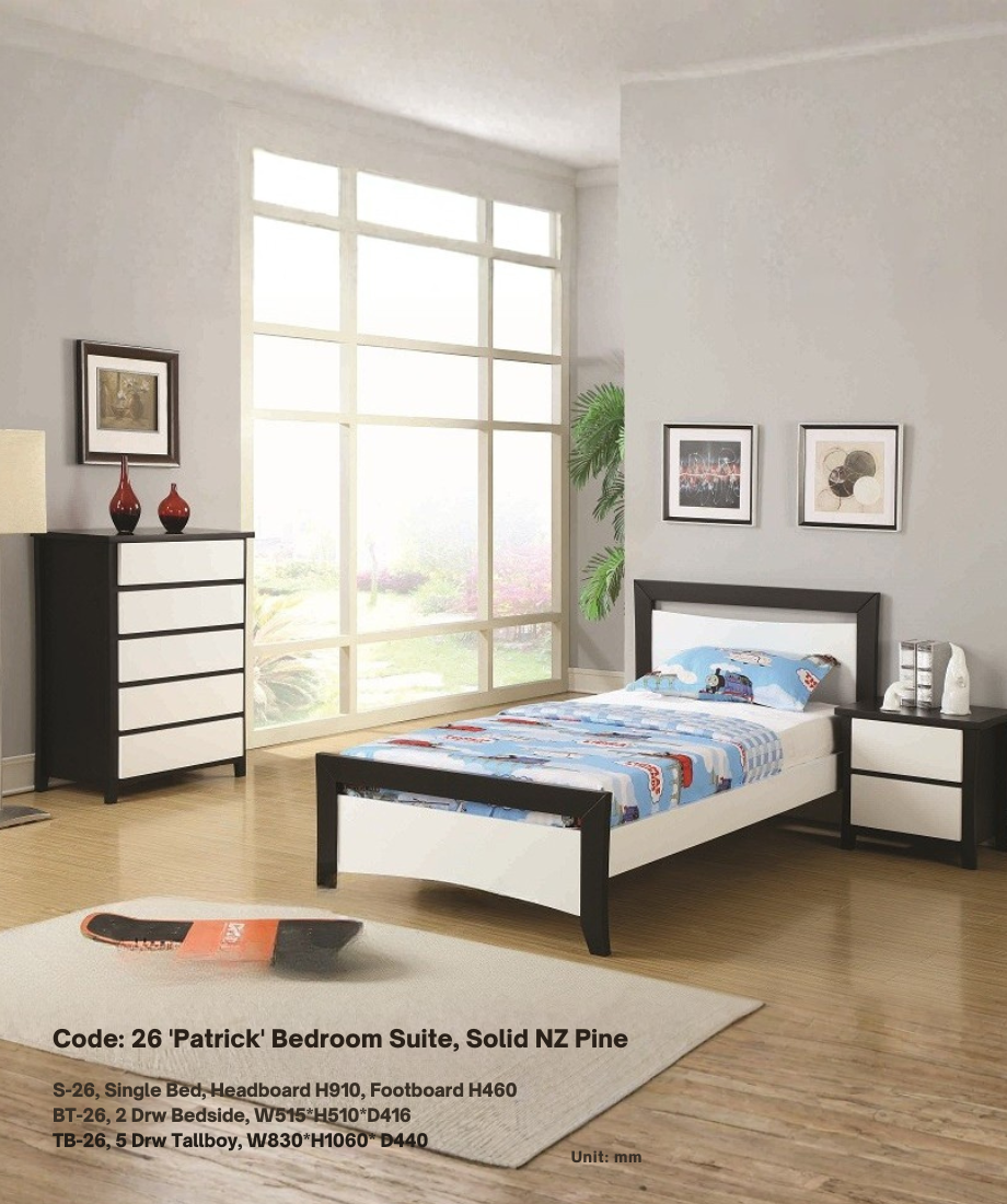 Patrick Single Bedroom Suite - Image 2