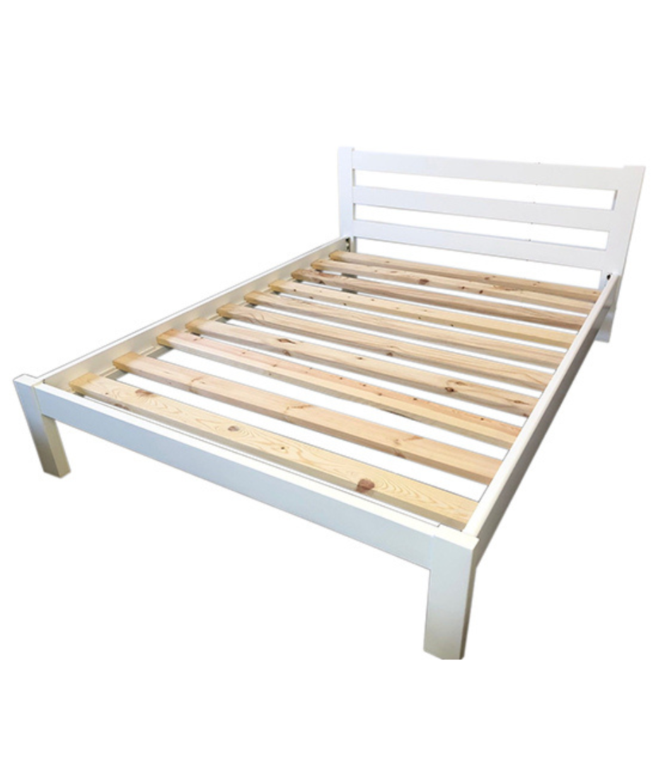 White Tokyo Queen Bed - Image 4