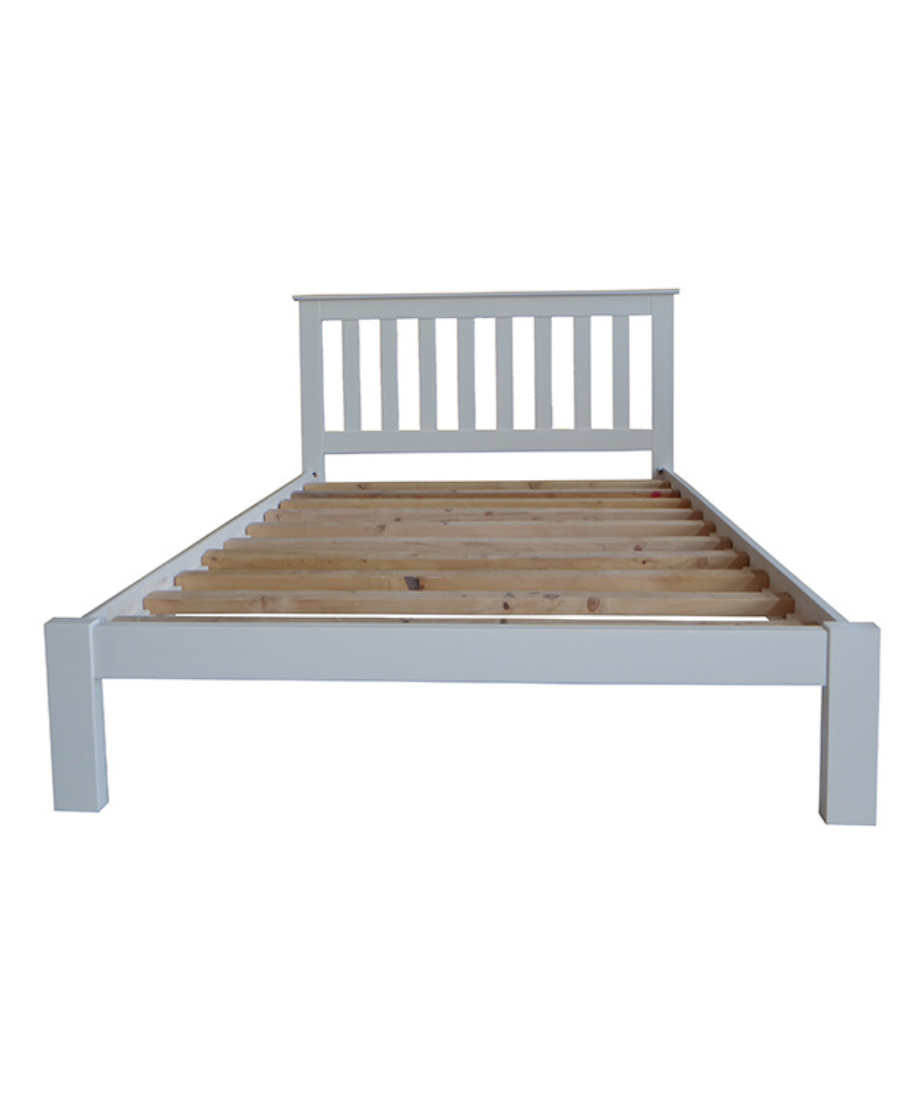 Classic Bed Frame Queen White - Image 3