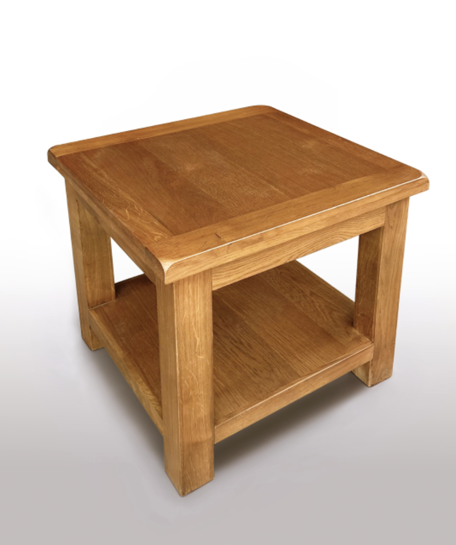 Rustic Lamp Table No Drawer - Image 3