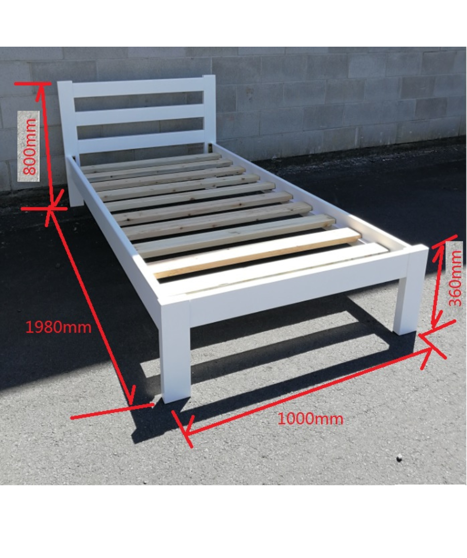 White Tokyo Single Bed - Image 3