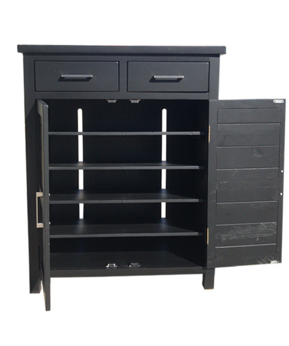 Black Tokyo shoe Cabinet - Image 2