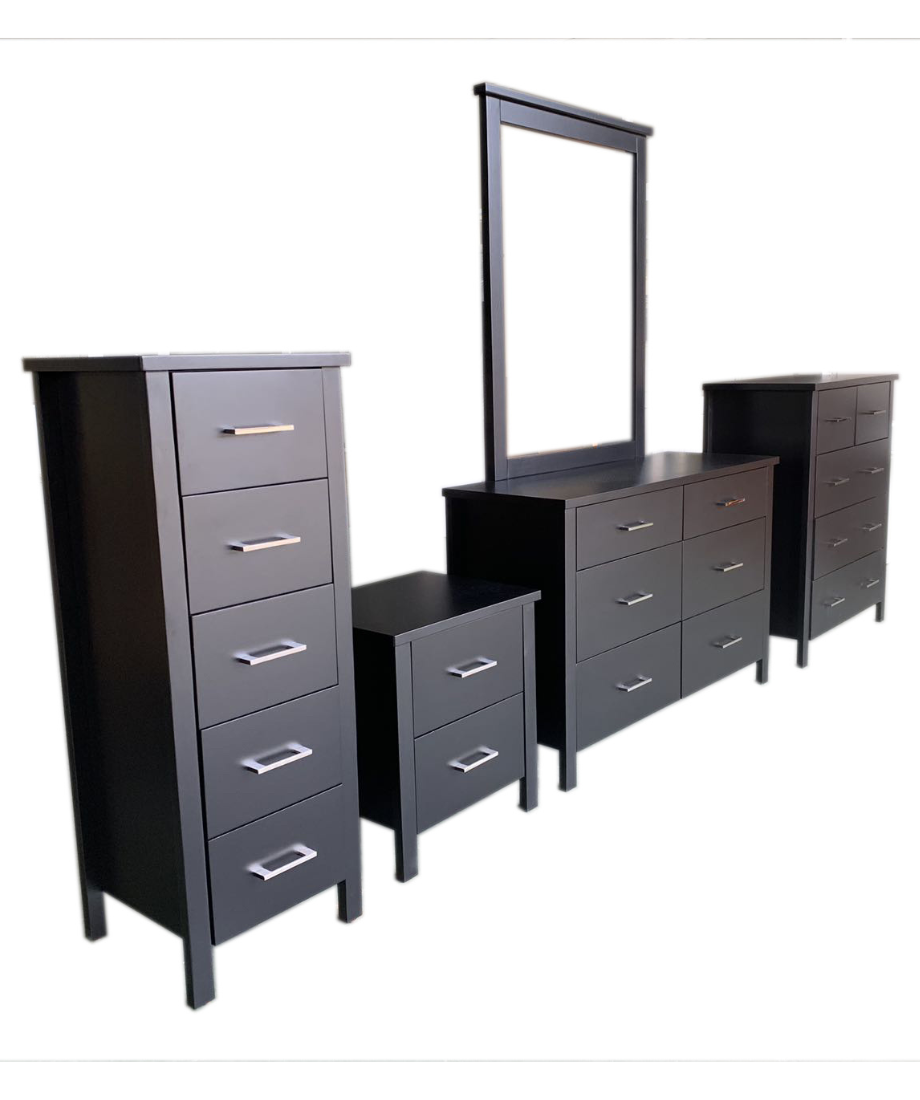 Tokyo Black Bedroom Suite - Image 3