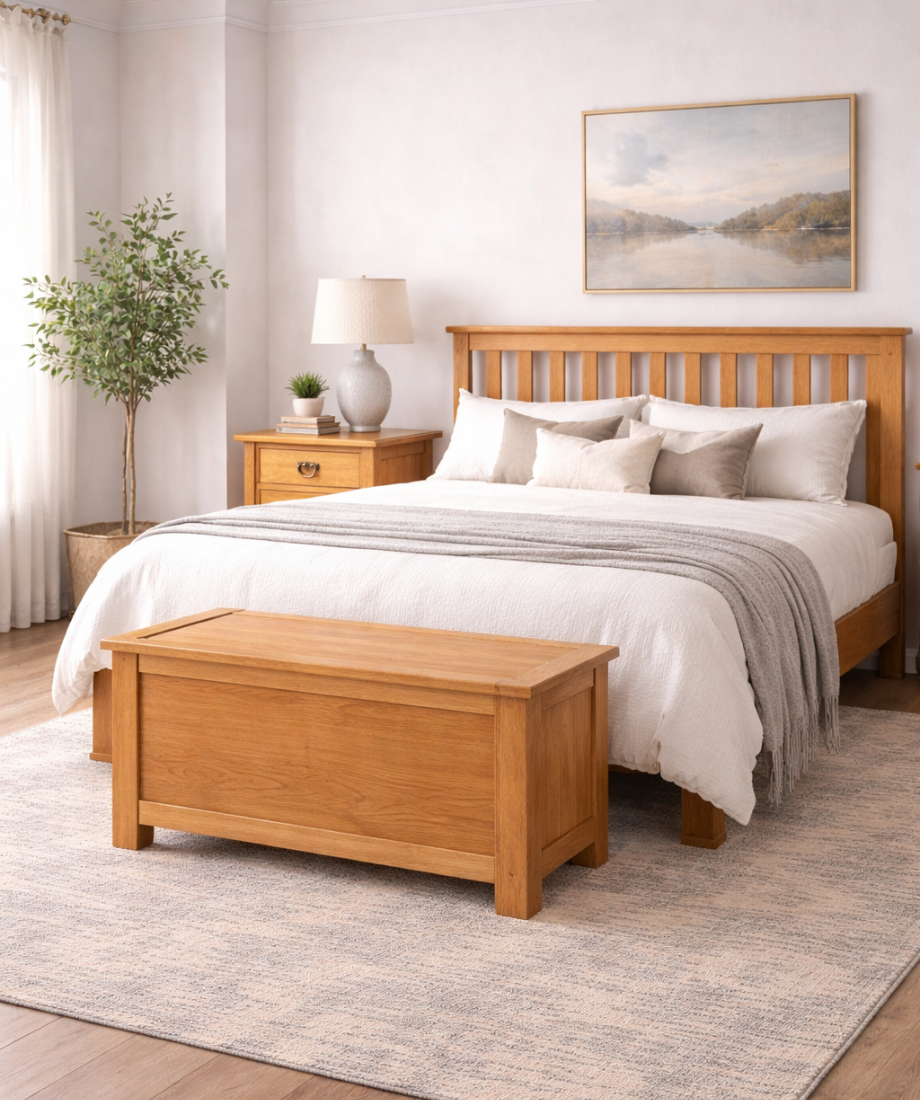 Rustic Blanket Box - Image 2