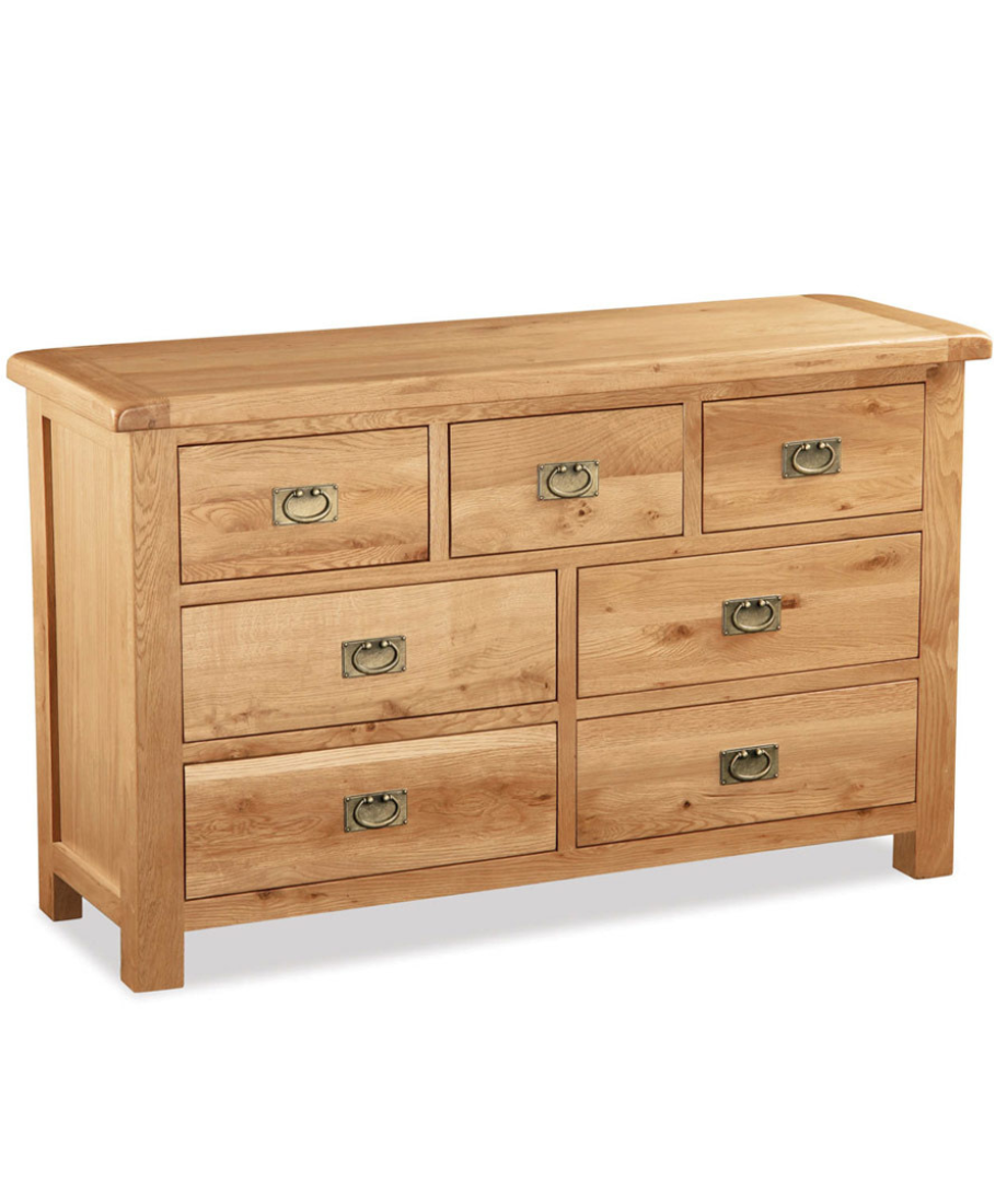 Rustic 7 Drw Dresser - Image 2